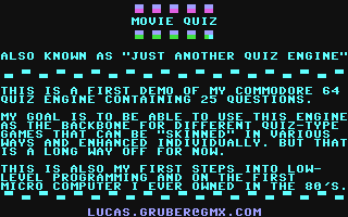 C64 GameBase Movie_Quiz_[Preview] (Preview) 2020